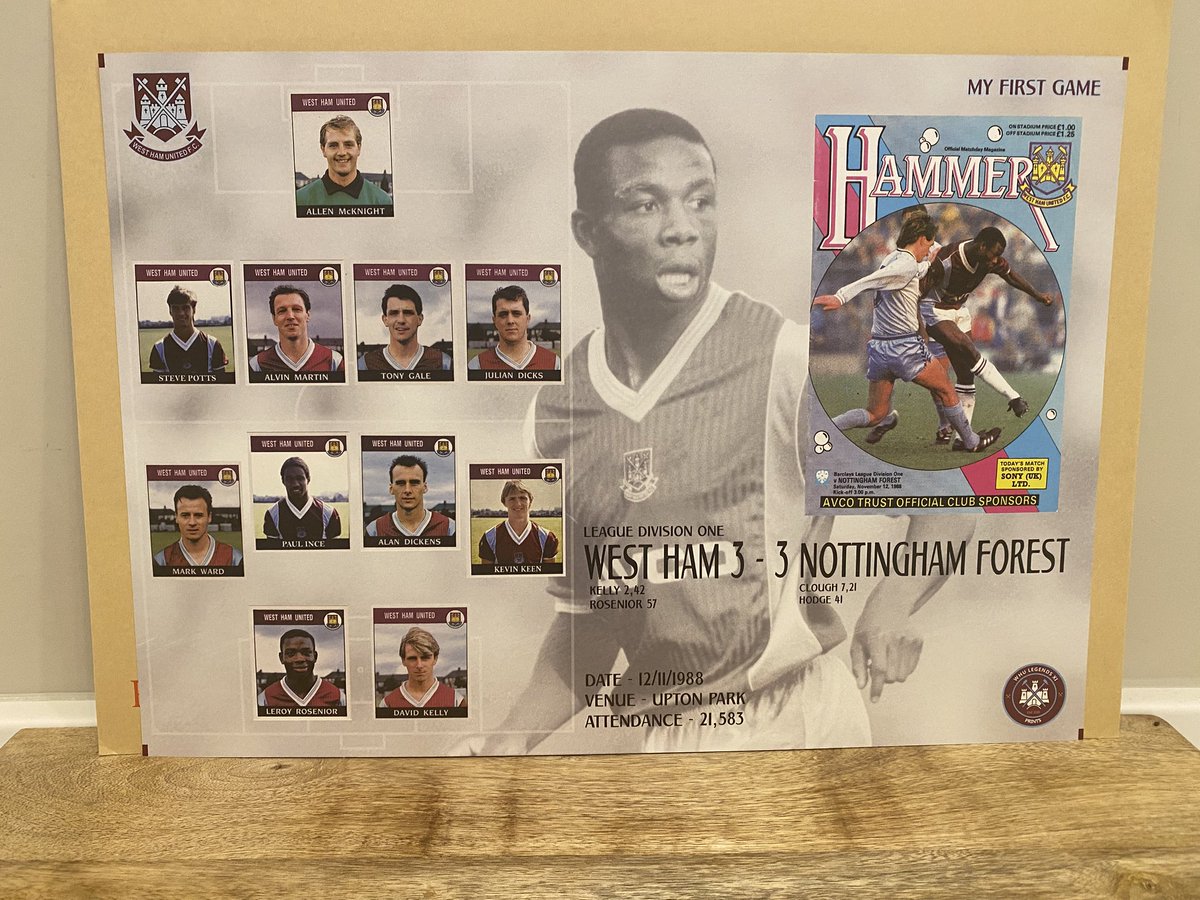 WHU Legends XI Prints ⚒ tweet media