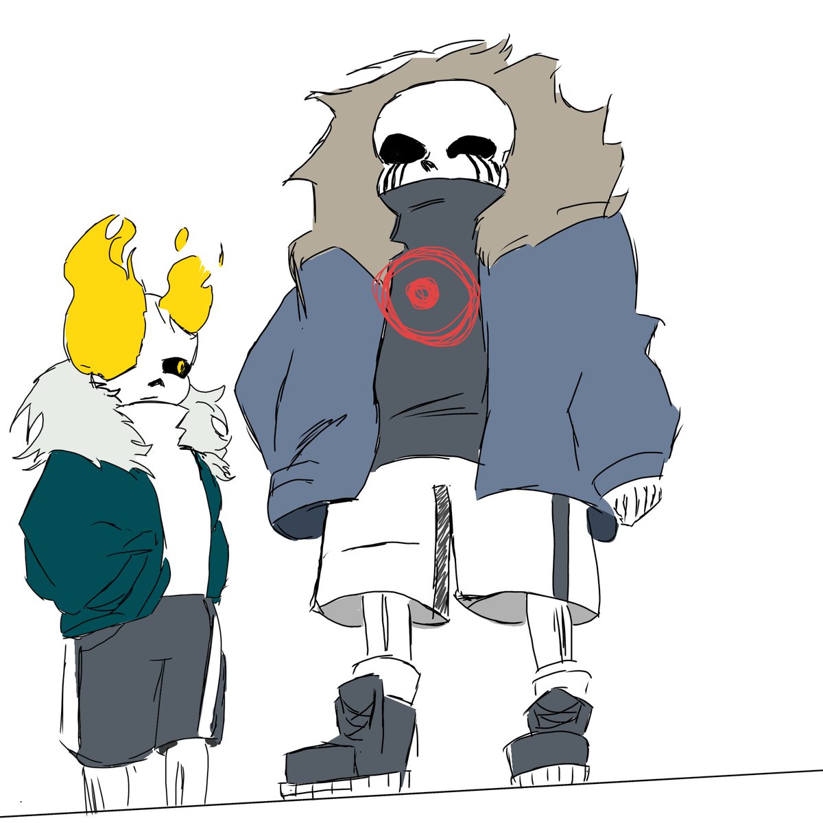 Sans of shedtwt tweet media