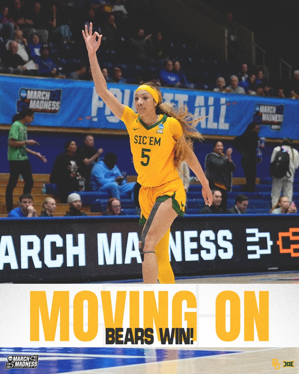 Baylor Athletics tweet media