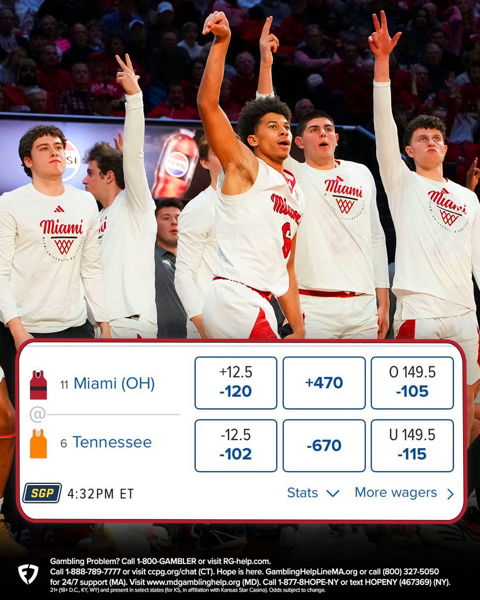 FanDuel Sportsbook tweet media