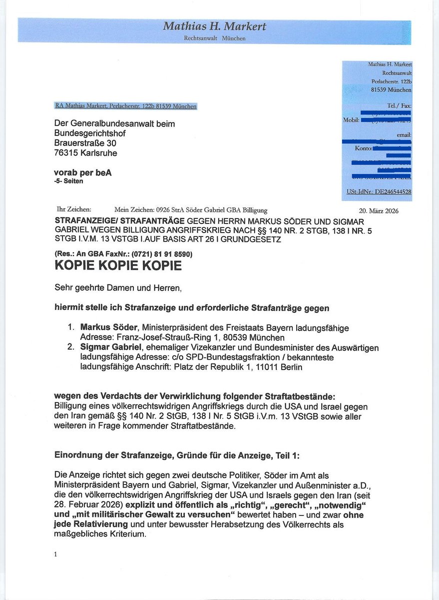 M. Markert tweet media