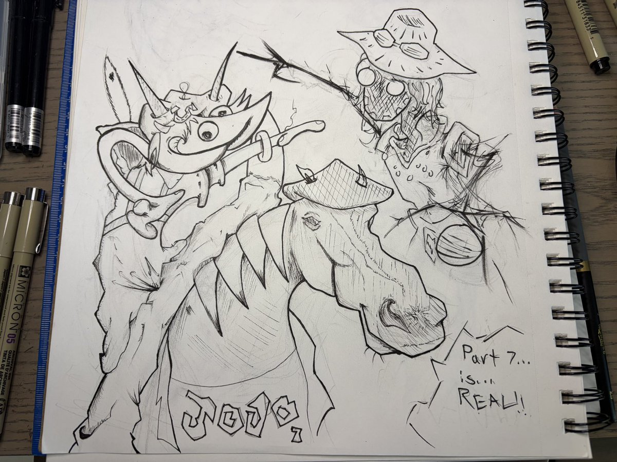 PART 7 IS FINALLY OUT!!!! STEEL BALL RUN MY BELOVED🗣️🗣️🗣️