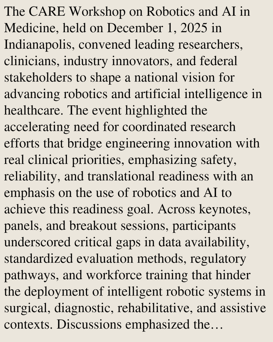 Robotics Research arXiv tweet media