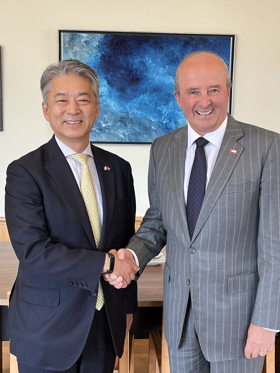 Embajada del Japón en Chile tweet media