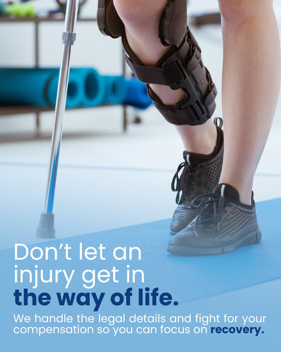KFFJlawyers's tweet image. A personal injury doesn’t have to define your future. Our experienced team is here to guide and support you at every stage, advocating for the care and compensation you deserve.

 #LegalAssistance #InjuryRecovery #WayOfLife #KFFJLaw