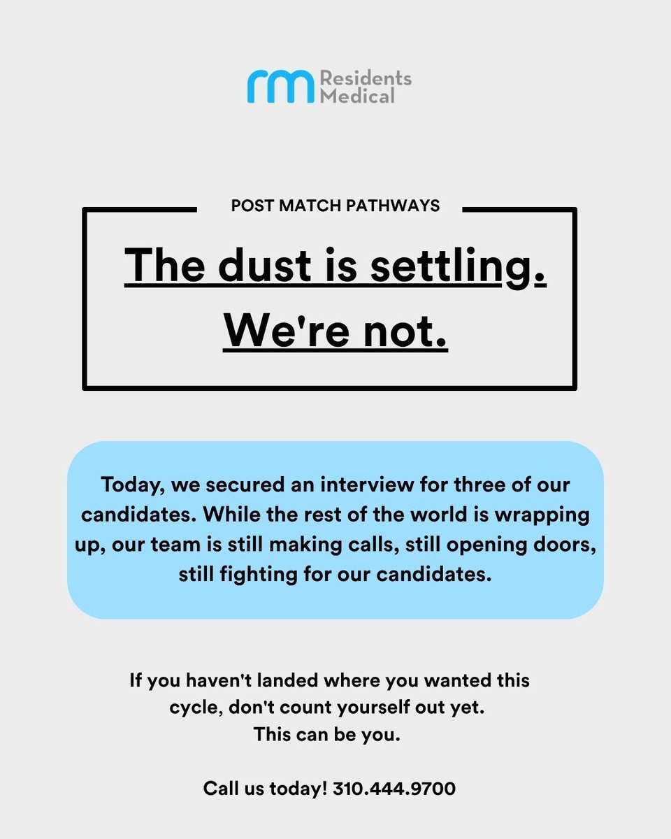 Residents Medical tweet media