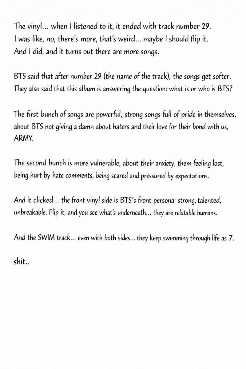 malekjbm's tweet photo. #BTS #방탄소년단 #BTS_ARIRANG #ARIRANG
#BTS_SWIM https://t.co/5uj3fdslF0
