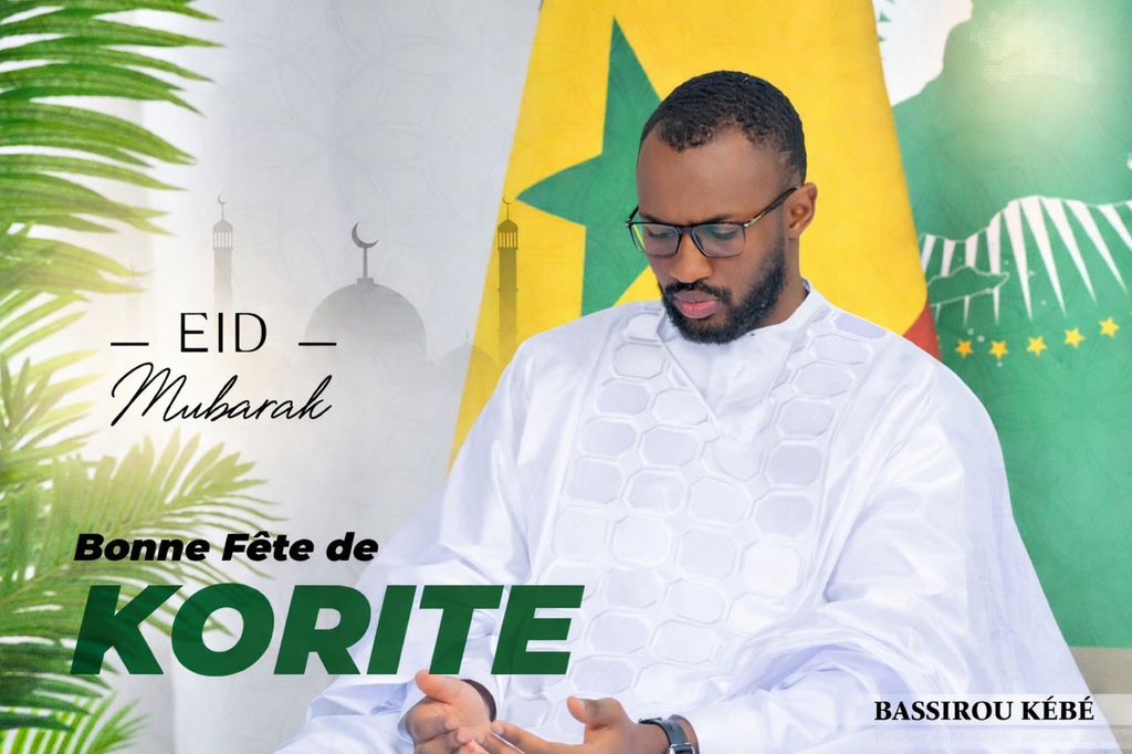 Bonne fête de Korité à tous !

Qu’Allah accepte notre jeûne, nos prières et nous comble de Sa grâce.
Qu’Il nous apporte paix, santé et bonheur.

Balènema akh balna nieup!

Dewenaty!