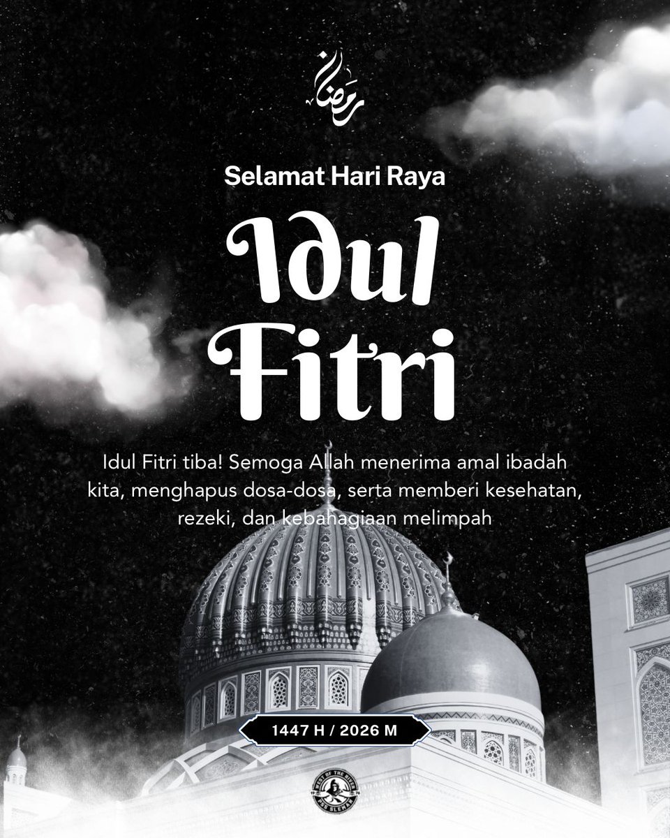 WOTR_1976's tweet photo. "Taqabbalallahu minna wa minkum. Selamat Hari Raya Idul Fitri. Semoga kekeluargaan dan persaudaraan kita tetap solid, baik di dalam maupun di luar stadion."
ALE!

#psssleman #brigatacurvasud #ramadankareem #wotr1976 https://t.co/LtcfNr6uHn