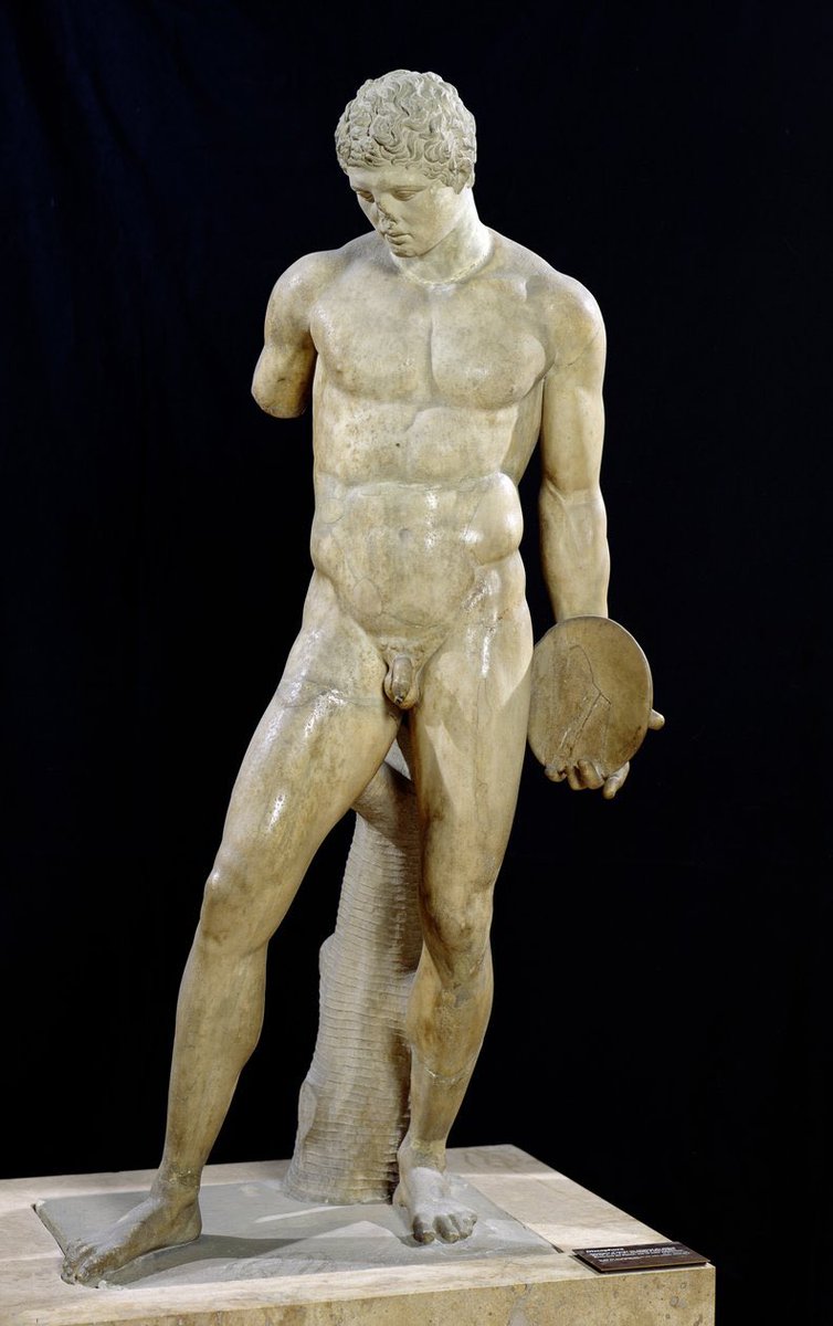 Julius The Python RT @juliuspython: The Discophorus — Greek statue by Naukydes II (400 BC)