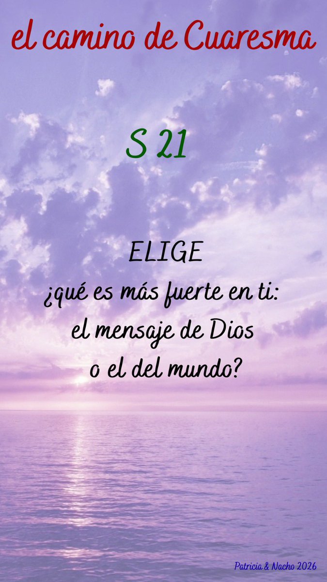 Camino de Adviento y Cuaresma tweet media