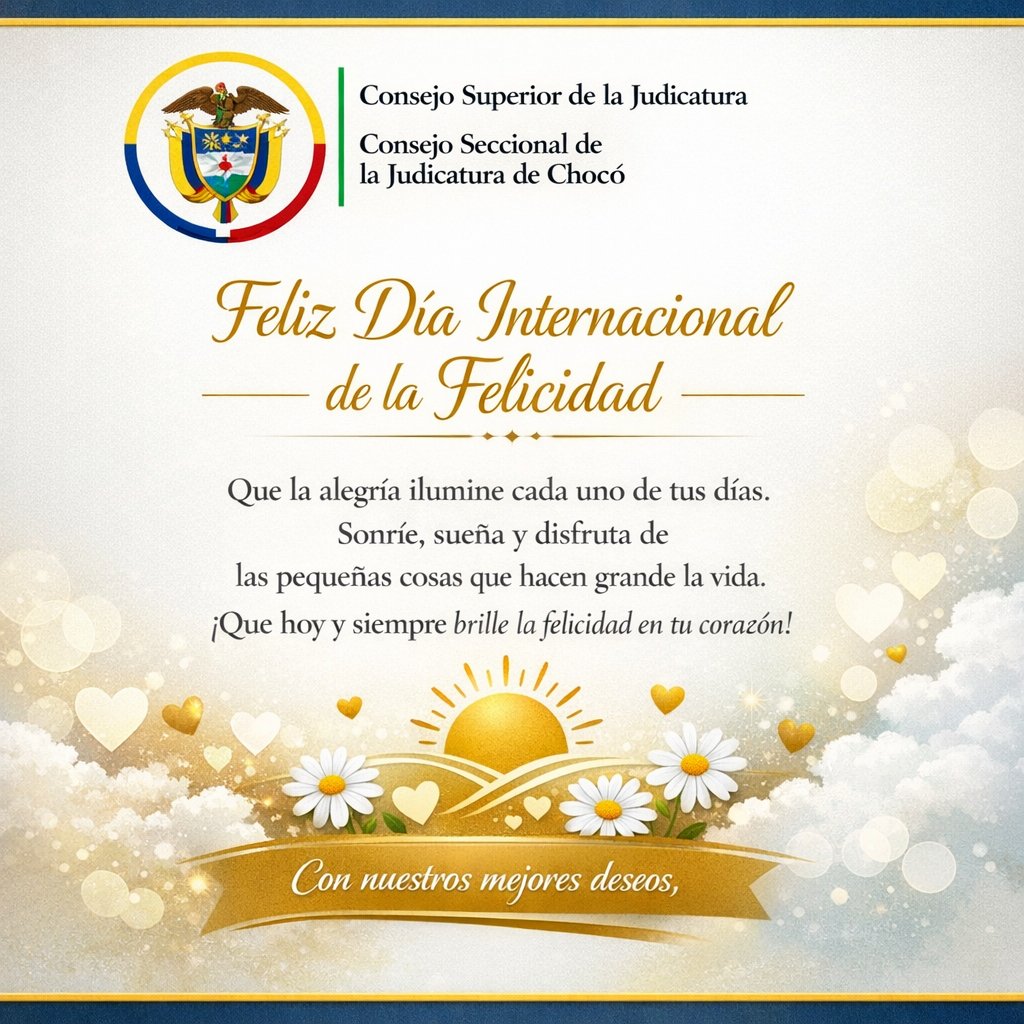 Consejo Seccional de la Judicatura del Chocó tweet media