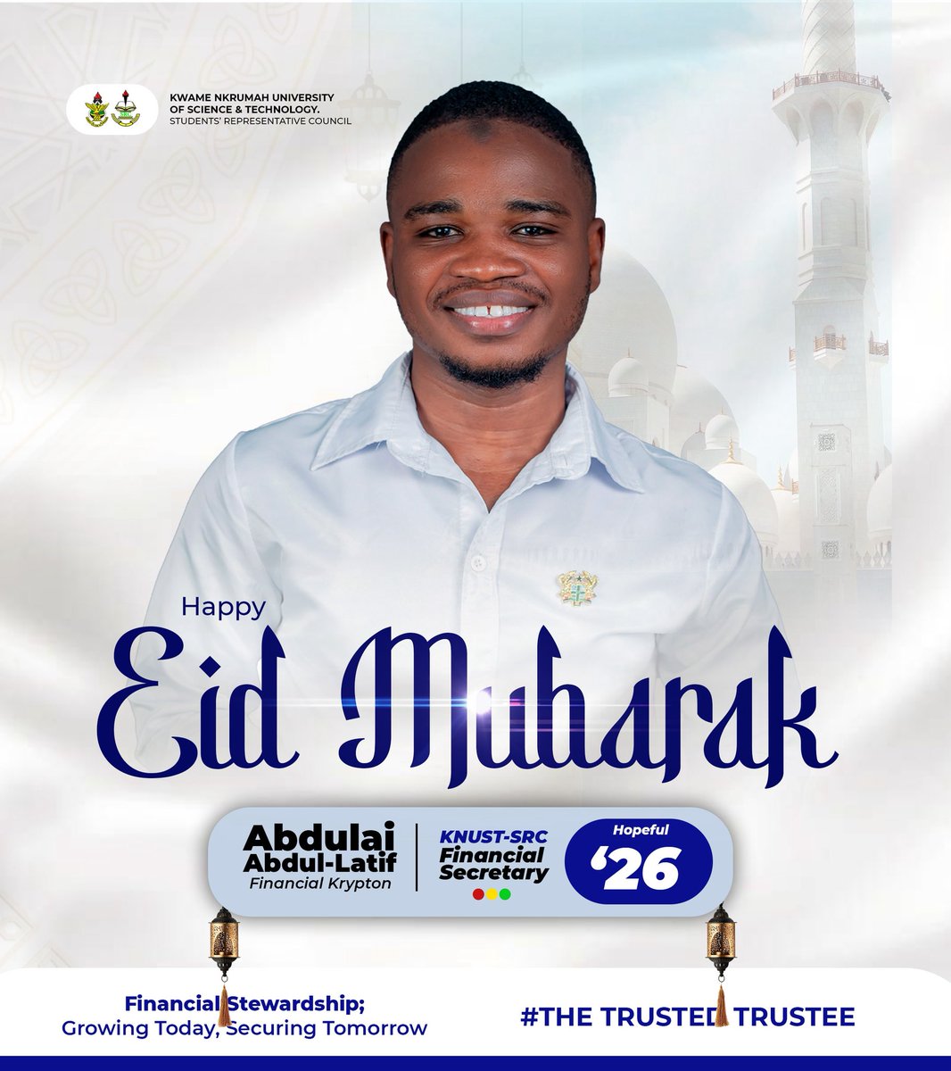 KwekuKrypton's tweet photo. Eid Mubarak! May Allah accept your fasting, forgive your shortcomings, and reward you with happiness, success, and barakah in all you do
#EidMubaraka #Eid2026
#EidMubaraka https://t.co/dmFaS1WNwN