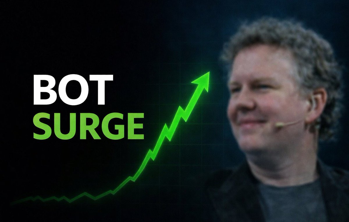 CoinGapeMedia's tweet image. ⚡️ @Cloudflare CEO Matthew #Prince cautions that AI bots could overtake #human internet traffic by 2027 as generative #AI fuels rapid growth in automated web activity.