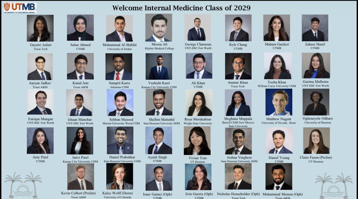 UTMB Internal Medicine Residency tweet media
