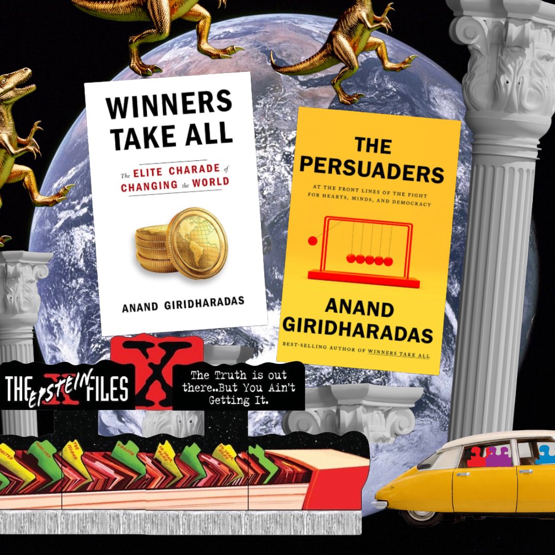 crystalkile's tweet photo. Joint Study Group America at 250

Team Civis vs The GVs

The Daily Beast. (2026, March 16). I know how Epstein groomed America’s corrupt elite | The Daily Beast podcast (feat. Anand Giridharadas; hosted by Joanna Coles) [Video podcast episode]. YouTube. https://t.co/JcMKIA4Kgc https://t.co/2VTvi67Ez3