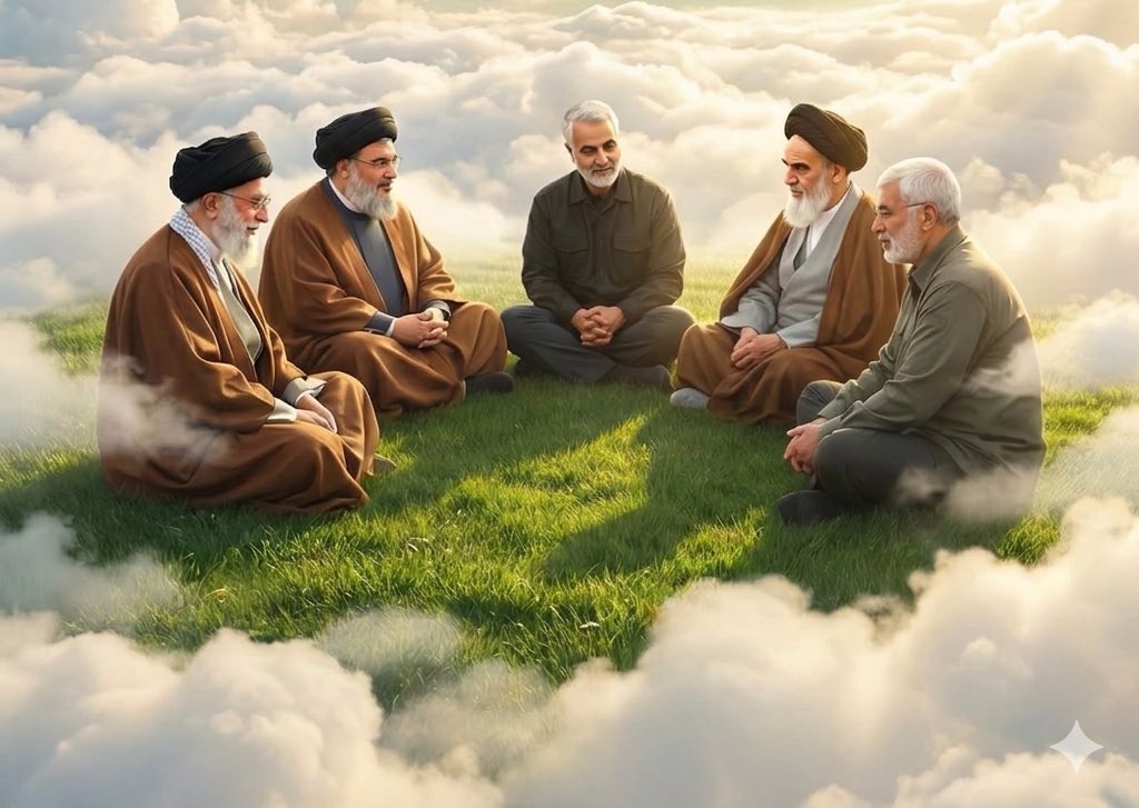 سؤال: هل يمكن للإمام المعصوم ألّا يحزن على استشهاد المراجع والقادة، وعلى الأطفال والنساء الذين ارتقوا في سبيل الدين والمذهب؟

وأنا على يقينٍ أنهم يحزنون لذلك،
فإن كان ذلك يحزنهم، فنحن #نحزن_لحزنهم ونتألم لألمهم

#عيد_الفطر_١٤٤٧ه