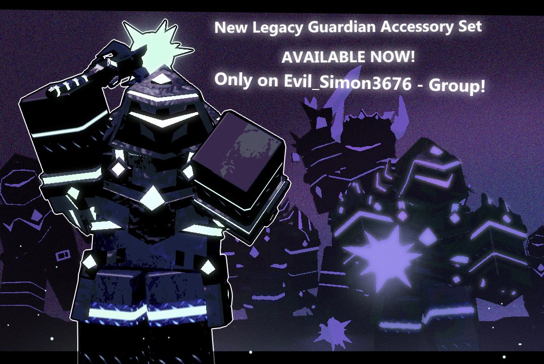 Looking to fill the ranks of the New Legacy? The King is appointing new Guardians today and forever! Only available on my Roblox group!
1003811391/Evil-Simon3676-Group