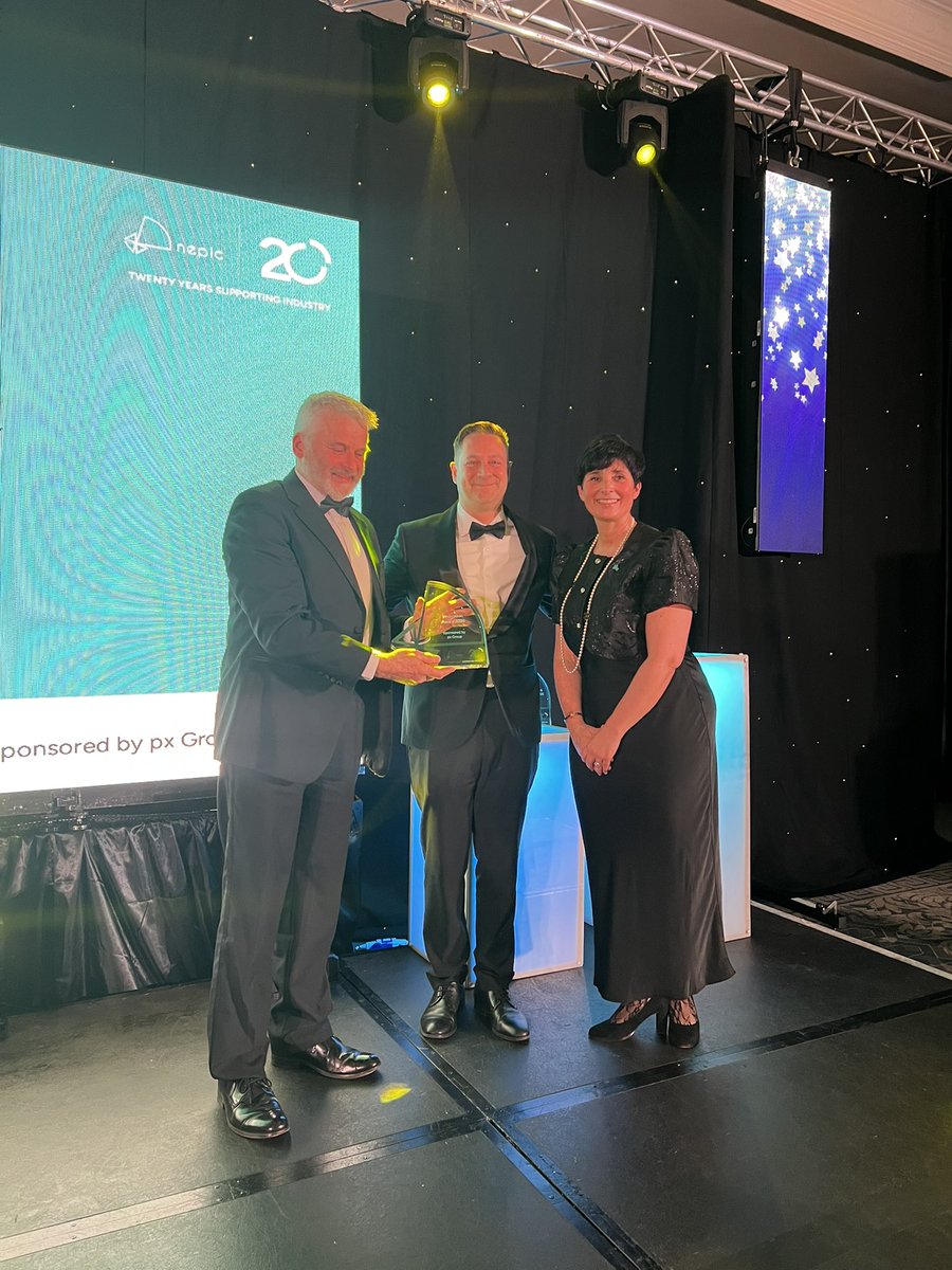 NEPIC_Ltd's tweet image. The winner of this year’s Innovation Award sponsored by px Group is… 
  
Assentech Sales Limited 🙌
 
Massive congratulations!
  
#NEPICAwards2026 #InnovationAward