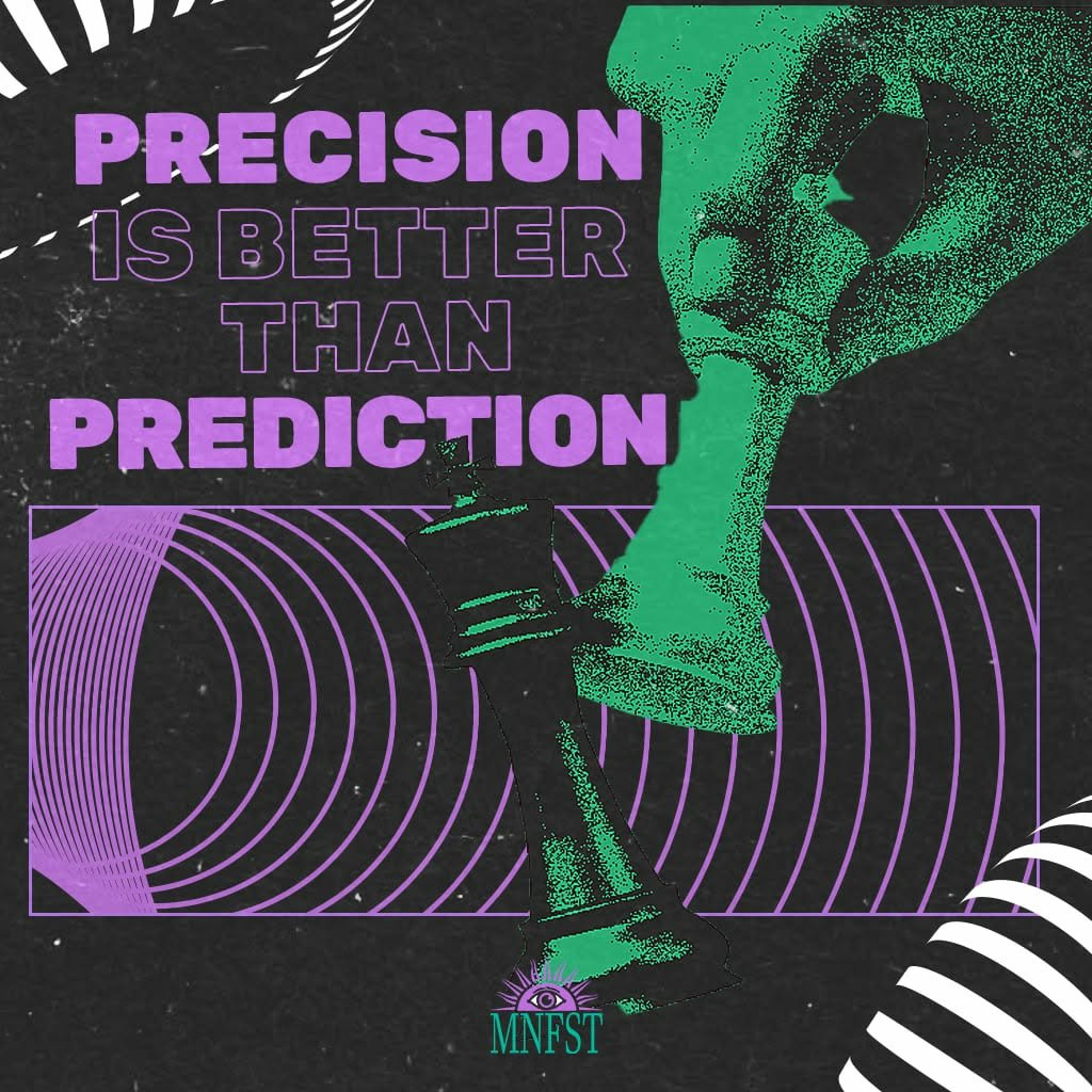 MNFSTRICHES's tweet photo. Remove the idea of chasing perfection, the illusion of absolute top/bottom, and everything falls into its place.  

This space rewards precision, not guesses.  

Let the data guide your way. Liquidity, volume, price action, patterns, and all other on-chain footprints of truth.  

You don't need to be right at the extremes. Many have come crashing down because they chose ego over execution.  

But your edge is on what's proven. Because the math doesn't lie.