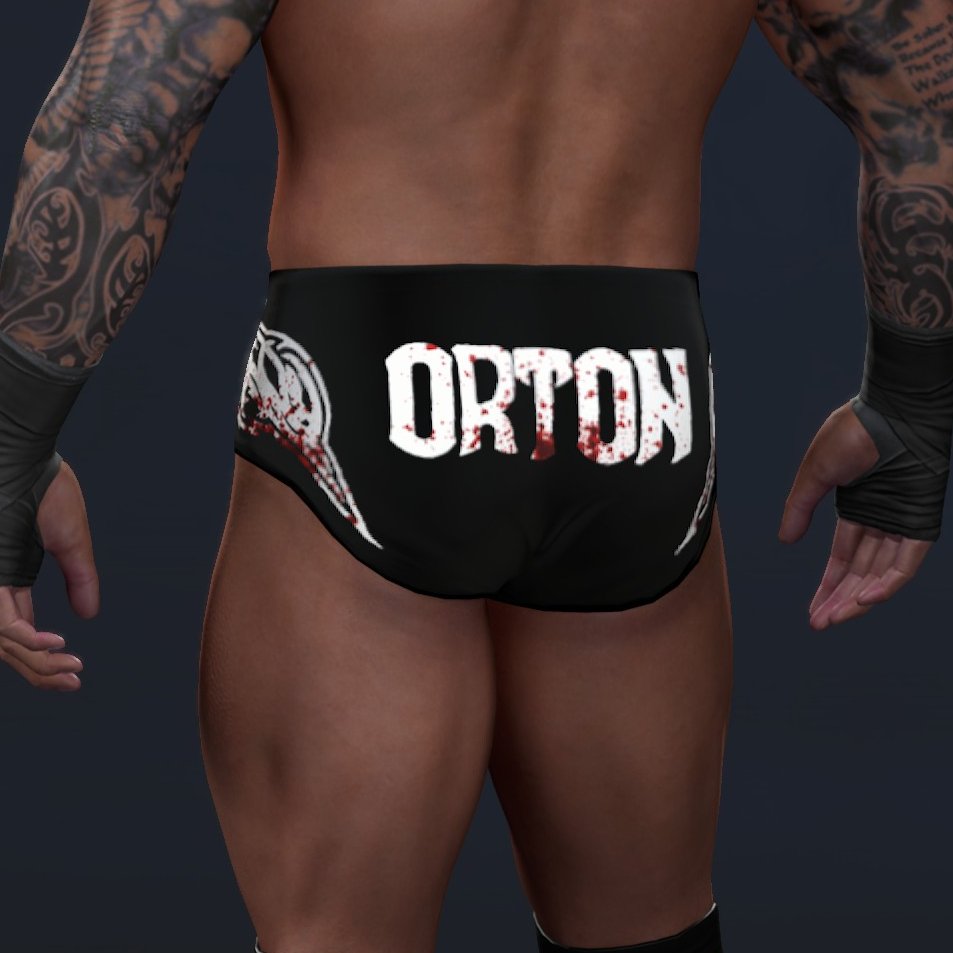 xDerEnno's tweet image. A more violent-looking version of his shorts is now available to download!

🏷 Search-Tags: RandyOrton, RKO, Enno
🔗Search-ID: DerEnno#65163
💥Available on PC only!

#WWE2K26 #WWEGames