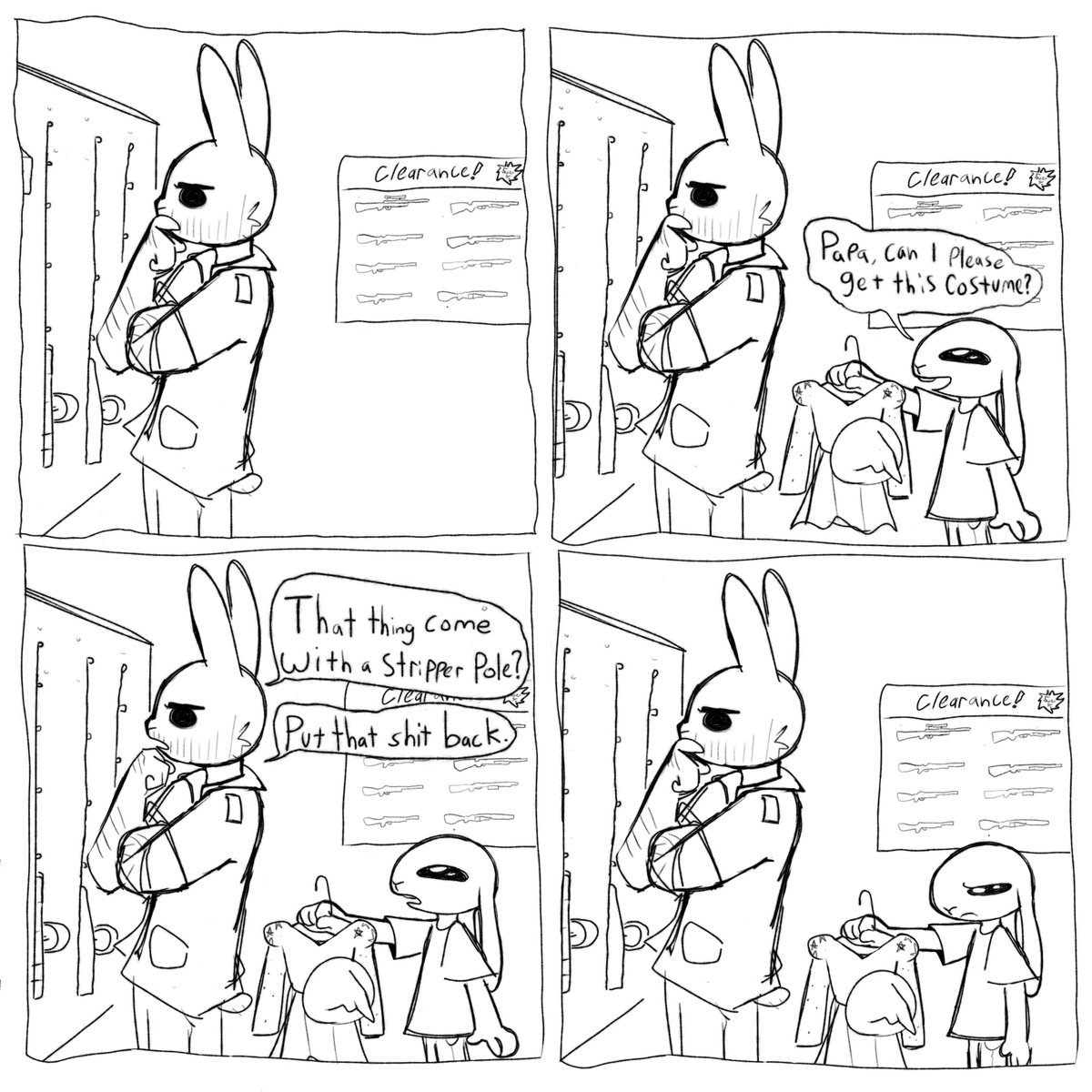 little funny bunny rabbit tweet media