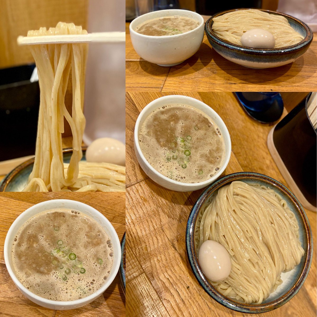 ramendaisukino1's tweet photo. かみさんとラーメン🍜

徳庵『RAMEN JUNKEYZ』さん🍜

鶏つけそば
特盛
味玉

昨年五月に開業後、大人気のこちらへ念願の初訪問🙌

JETさんご出身で、鶏白湯に自家製を満喫したく"つけそば"をオーダー‼️

麺がやっぱり美味しいです💯

適度に濃厚なつけ汁に具材たっぷり大満足👍

#RAMENJUNKEYZ
#徳庵 https://t.co/G4R5fUZRVK