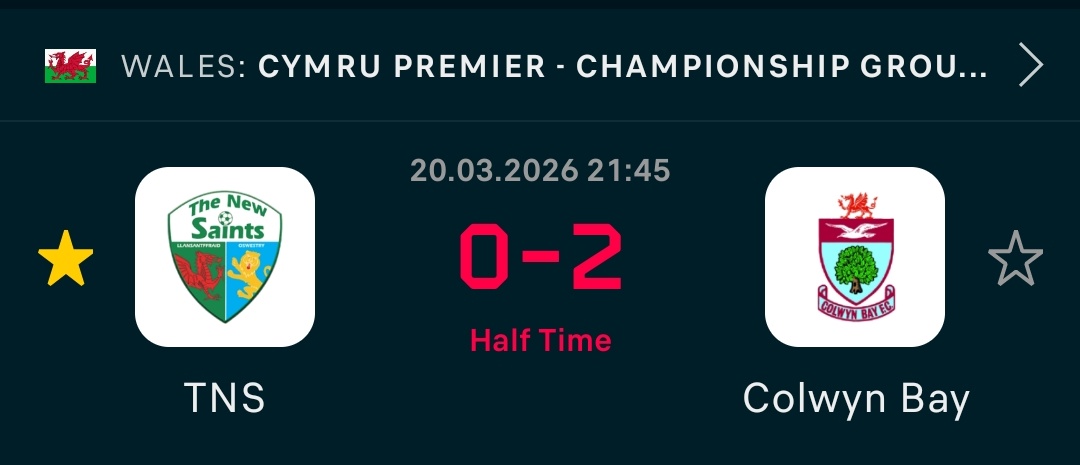 What happened to the best team in Wales...?