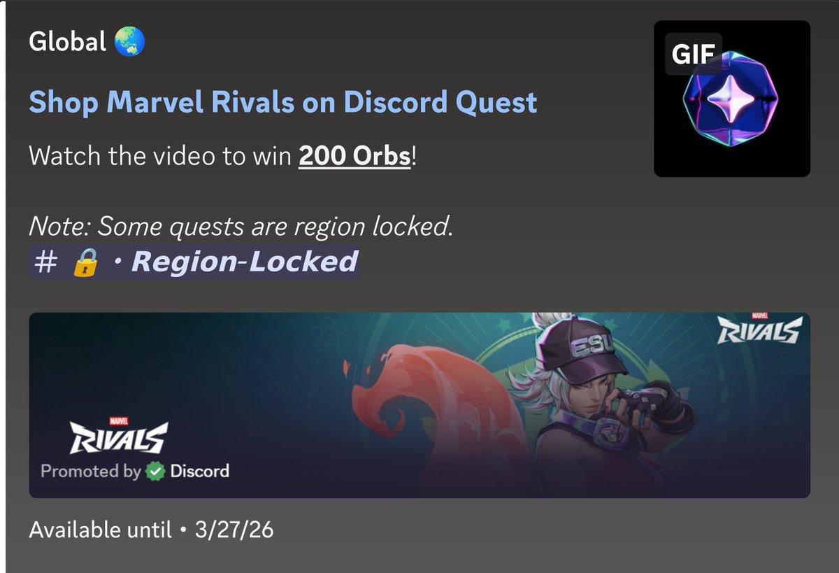 Discord Quest Notifications tweet media