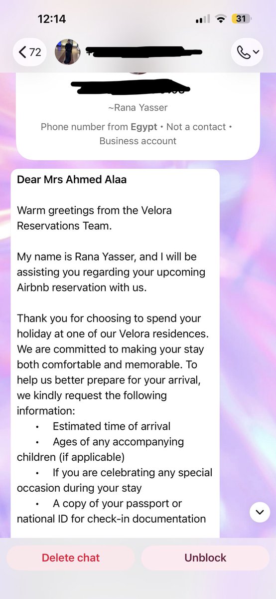 alaa_msuliman's tweet photo. Airbnb keep taking advantage of people's ignorance, and every reply they make is a disaster for their credibility and how they deal with others
They got the number by telepathy perhaps!! Right !! https://t.co/bCg6k2E4fw