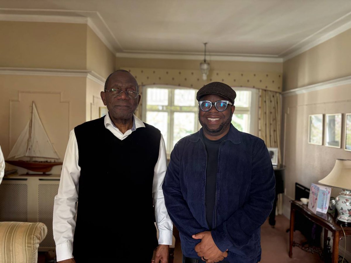deleosunmakinde's tweet photo. Today, I had the rare honour, and I do not use that word lightly, of sitting, fellowshipping, and engaging deeply with one of the true generals of our time: Dr Paul Jinadu.

A proven general.

A man whose life has become a system, a structure, and a sustained expression of the gospel across generations.

Dr Paul Jinadu, the General Overseer of New Covenant Church, with over 700 branches globally, is not just a name; he is a movement, a footprint, a witness that consistency in doctrine and longevity in ministry still matter.

And for me, this was not a random meeting.
This was deeply personal.
I first encountered his voice in 1995, in Ibadan.
Back then, if you schooled or lived in Ibadan, you did not need an introduction to New Covenant Church or to Dr Jinadu. They were household names.

From Samonda to Cocoa House to Ijokodo, the influence was unmistakable.
Many of my friends in my university days found a spiritual home there.
So imagine the full circle moment.
From listening
To learning
To now sitting with him at 84 years old, still sharp, still grounded, still carrying the weight of decades of faithful ministry.

There is something humbling about encountering a man who has seen seasons come and go, doctrines rise and fall, yet remains rooted, anchored in Christ and committed to the gospel.
It recalibrates you.

It reminds you that ministry is not built in moments, it is built over decades of obedience.
And let me say this very clearly:
We must learn to honour fathers while they are still here.
Because what they carry sometimes cannot be downloaded from clips, it must be discerned, received, and honoured.

A special thank you to my brother, Pastor Akinola Abiona, for your love, intentionality, and effort in making this moment happen.

Today was not just a visit.
It was an impartation of perspective.
A reminder of what it truly means to finish well.
And I walked away with one loud conviction:

The future of ministry is not in reinventing the gospel
it is in stewarding it with depth, clarity, and longevity.
