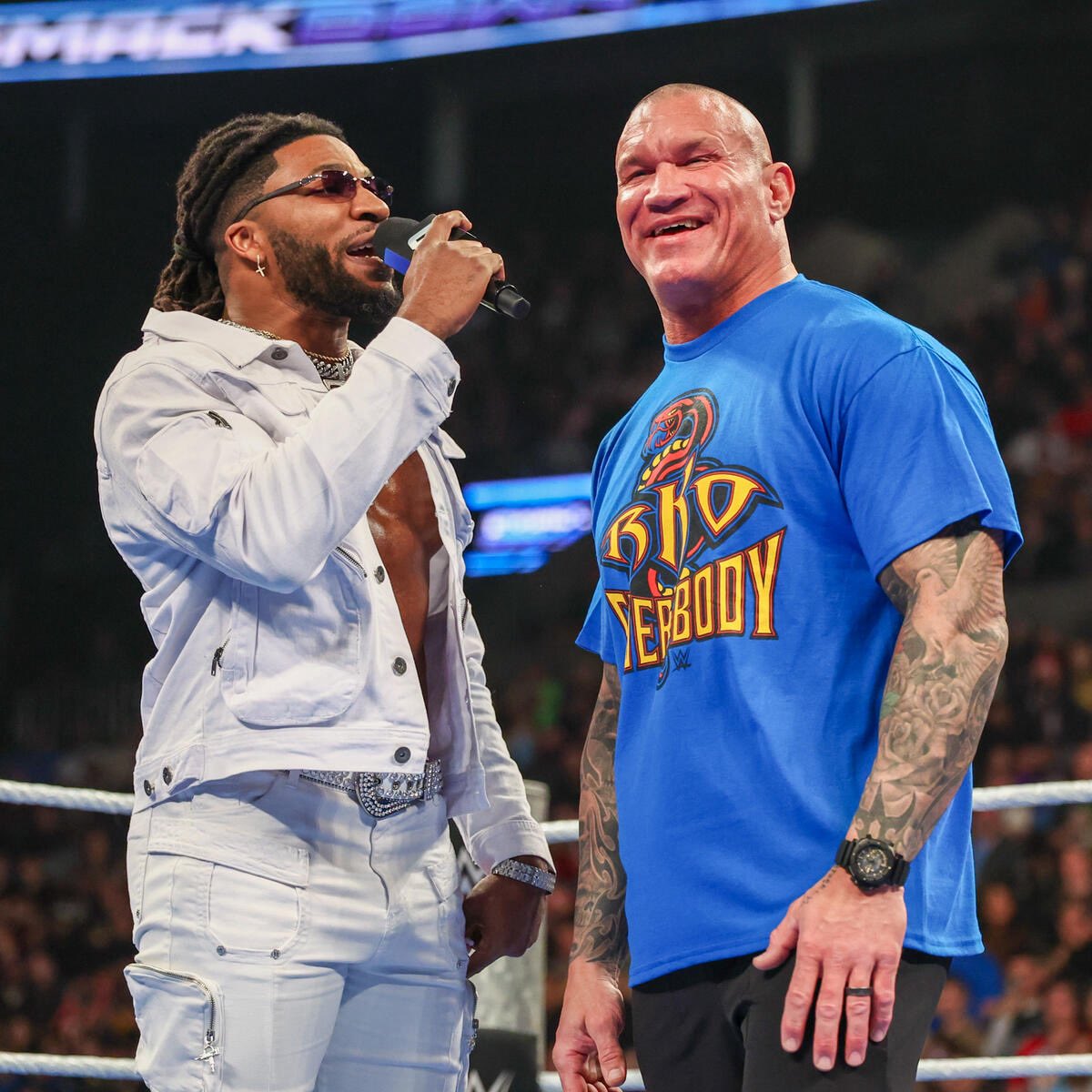 Striking outta nowhere. ♌︎ NOT @RandyOrton. tweet media