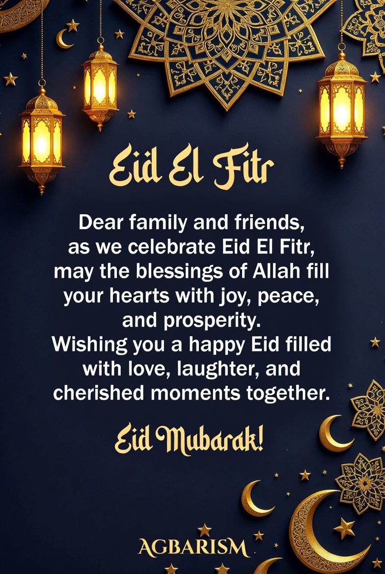 Happy Eid El fitr