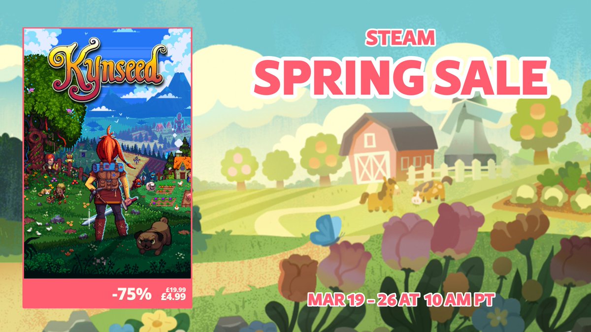 Kynseed - A beautiful Life Sim Sandbox RPG tweet media