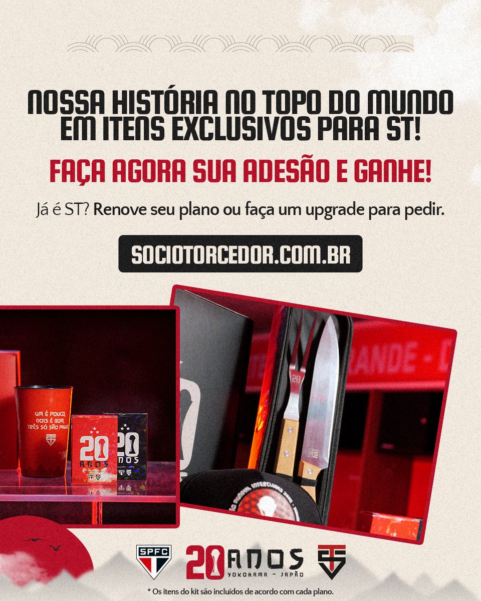 Sócio Torcedor | São Paulo FC tweet media