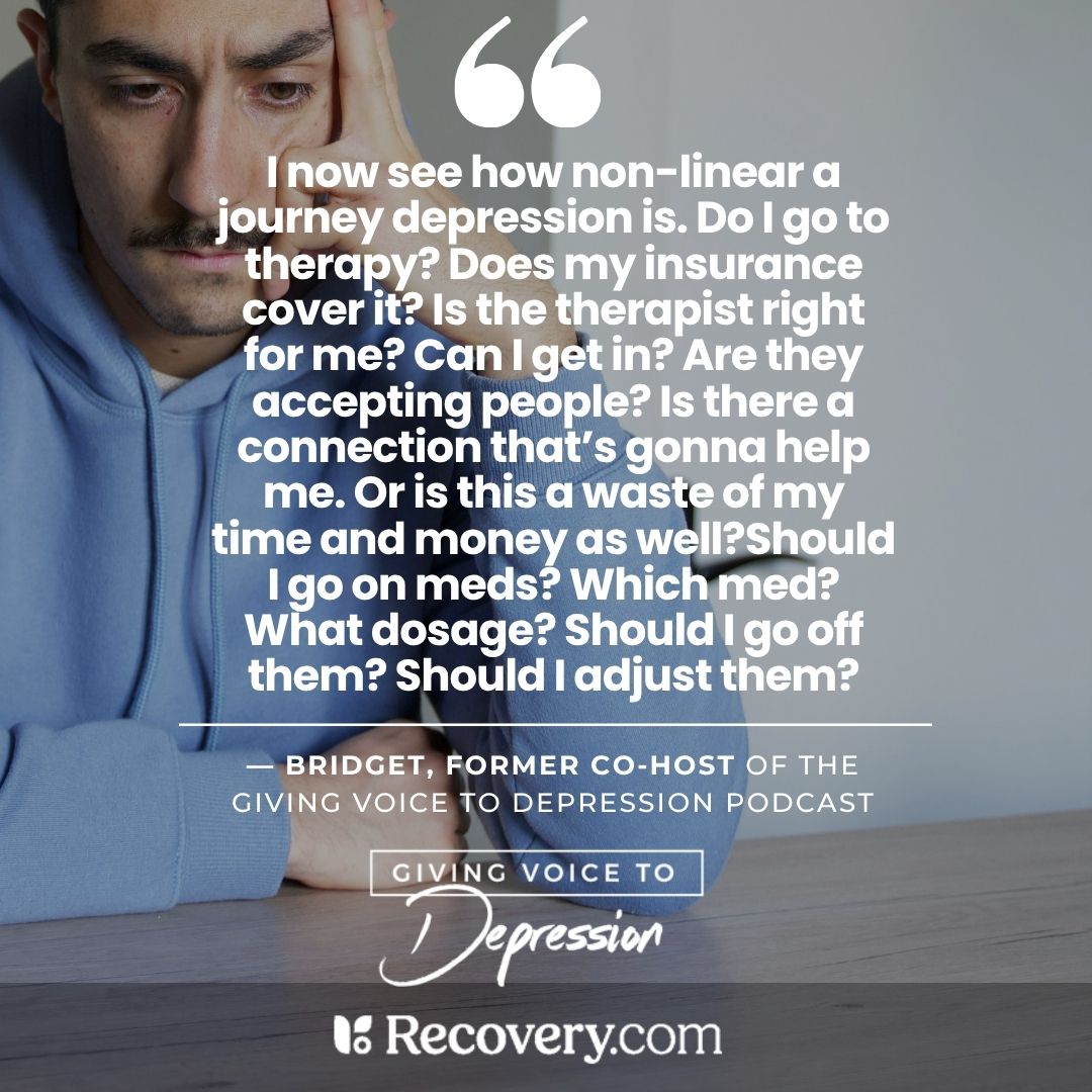 Giving Voice to Depression 🎙 Podcast tweet media