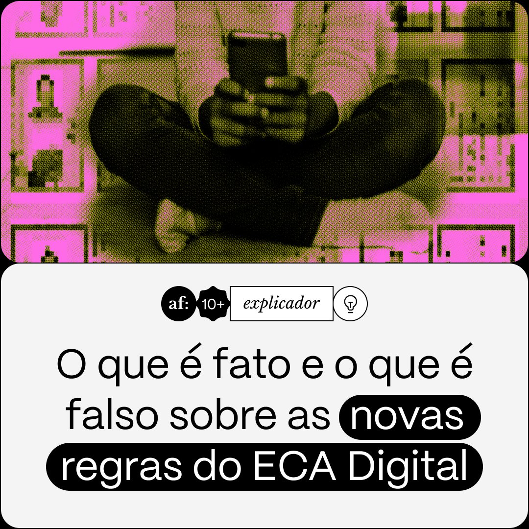 Aos Fatos tweet media