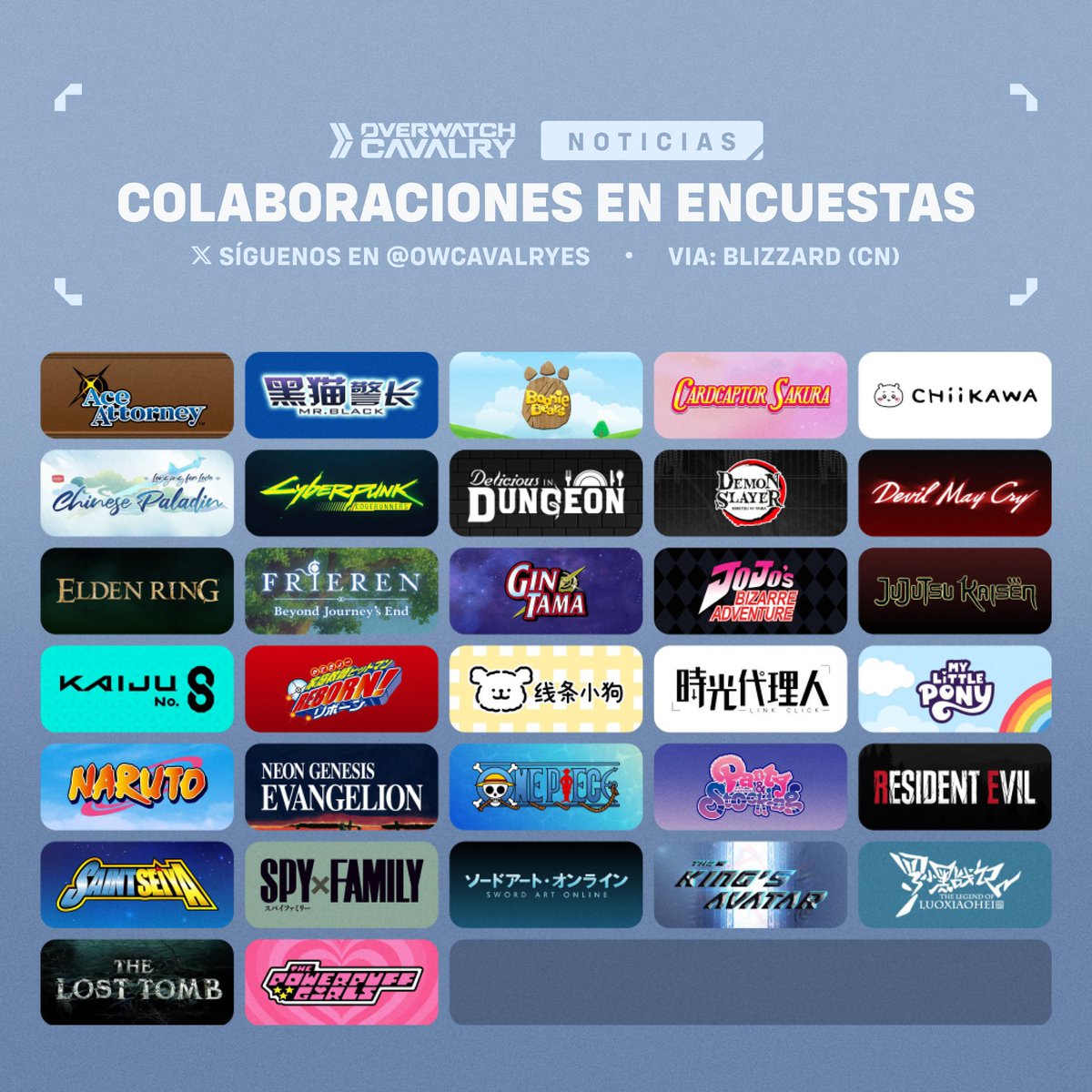 Overwatch Cavalry ES | LatAm tweet media