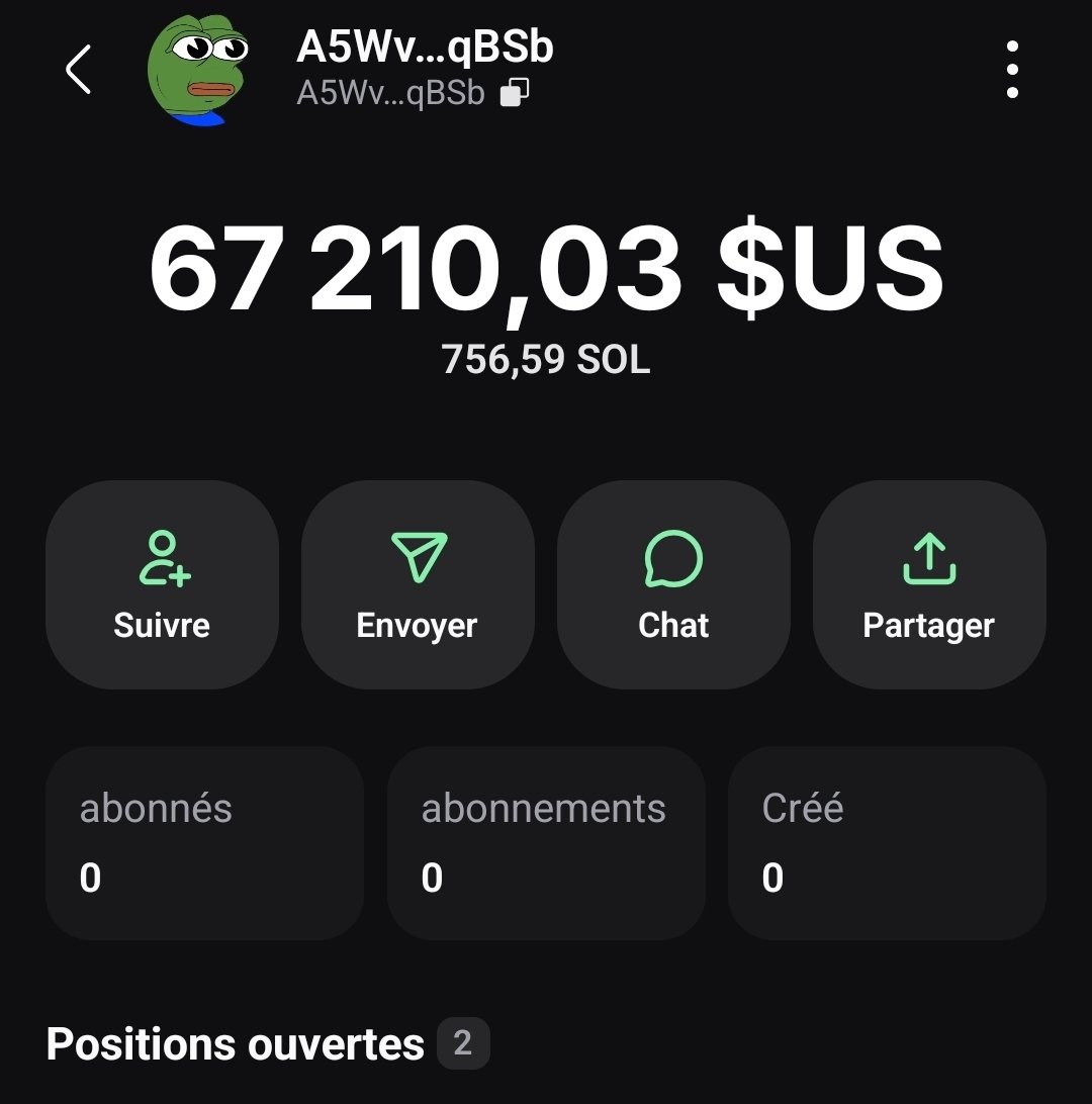 🚀 first 1000 get 2$ 🎁

⏰️ 48h, good luck.
Limited time closing soon

🔥 Like,repost,tweet and tag 3 friends,follow me❤️ Drop your $SOL wallet.

 👉 Must be following ✅️

Drop your Solana wallet adress👇👇

#giveway #crypto #cryotoupdate #binance #sallandık #paredãobbb