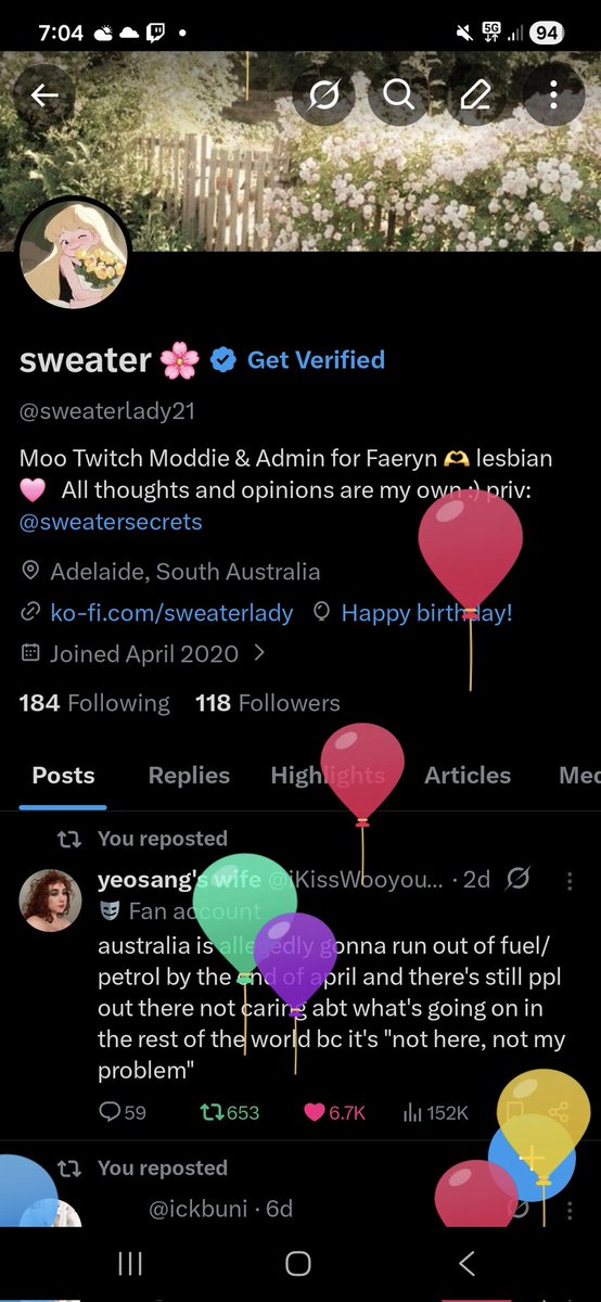 sweater 🌸 tweet media