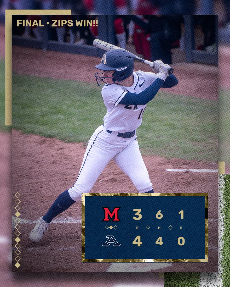 Akron Zips Softball tweet media