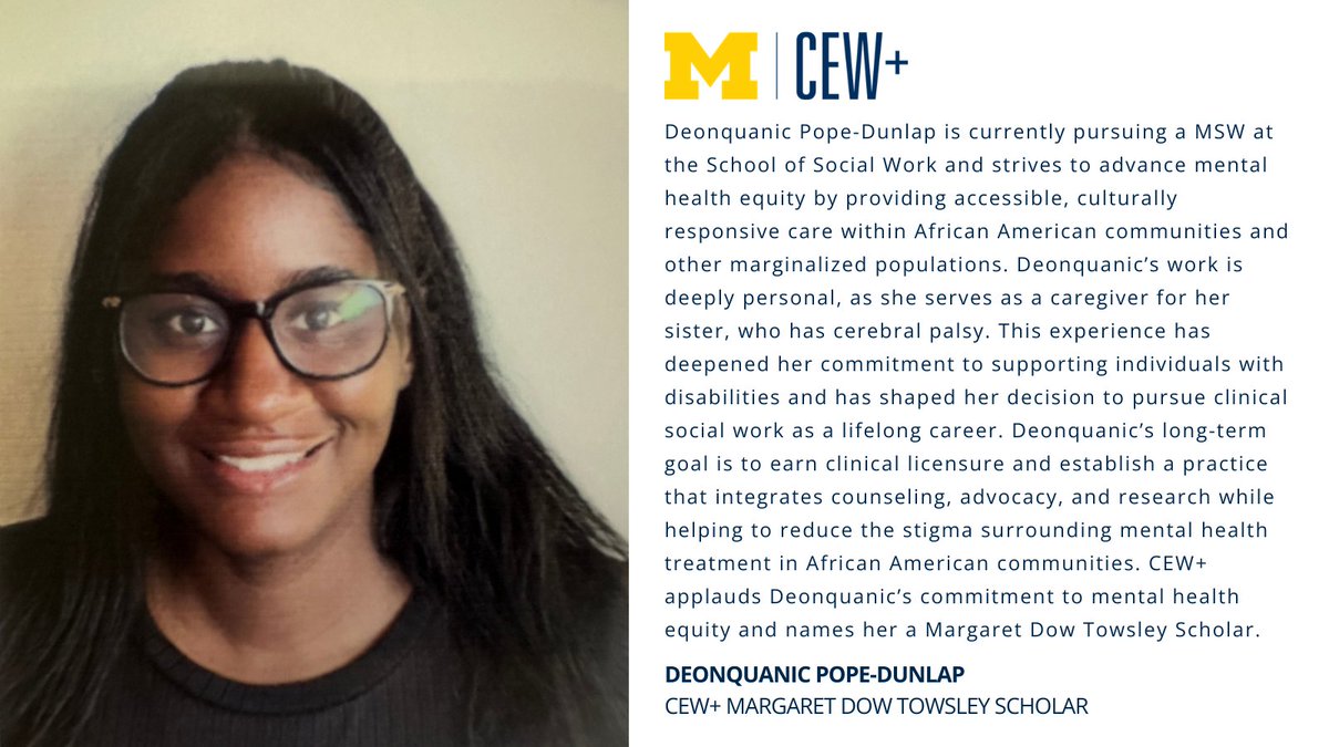 CEW+ at U-M tweet media