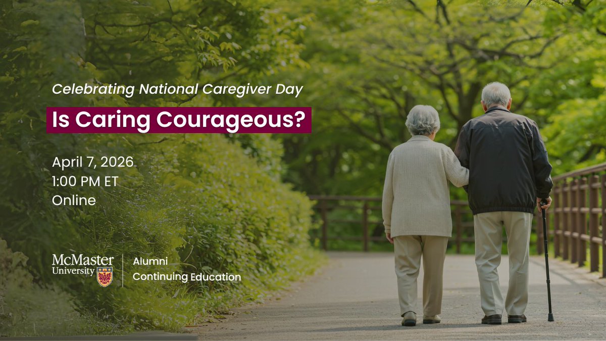 McMaster University Continuing Education tweet media