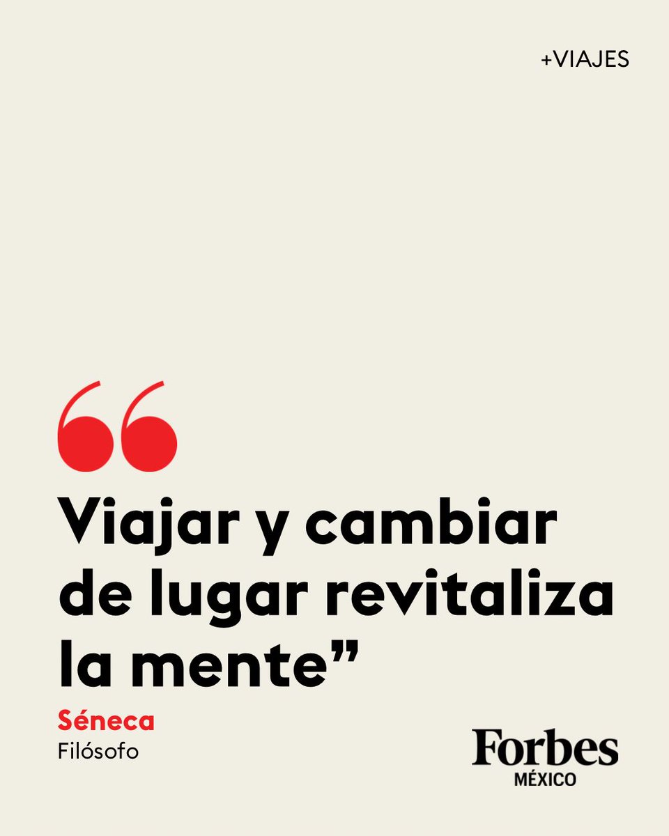 Forbes_Mexico's tweet photo. 🌅 #FelizDomingo | Te compartimos la #FraseDelDía, perfecto día para planear aventuras y dejarte sorprender por nuevos destinos.

🔗 Más en https://t.co/bUFsMgpNpI https://t.co/yBq51pKcT5