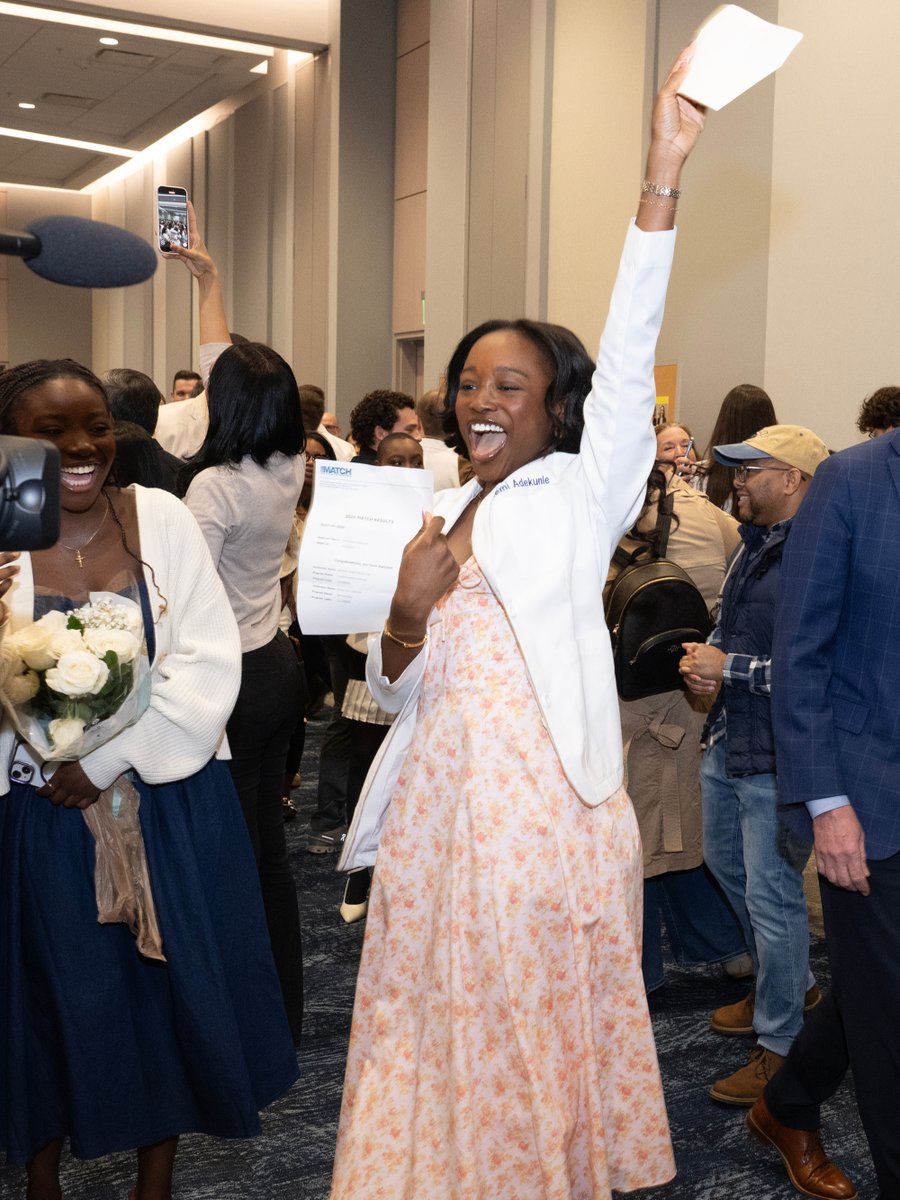EmoryMedicine's tweet photo. Photos from an amazing, spring Match Day at Emory University in Atlanta! Our MD students found out where their next chapter begins. Take a look at the excitement, pride &amp; new beginnings all in this unforgettable moment. 🩺🎉 #EmoryMatchDay #Match26 #Match2026  #ResidencyBound https://t.co/EMrJBorNql