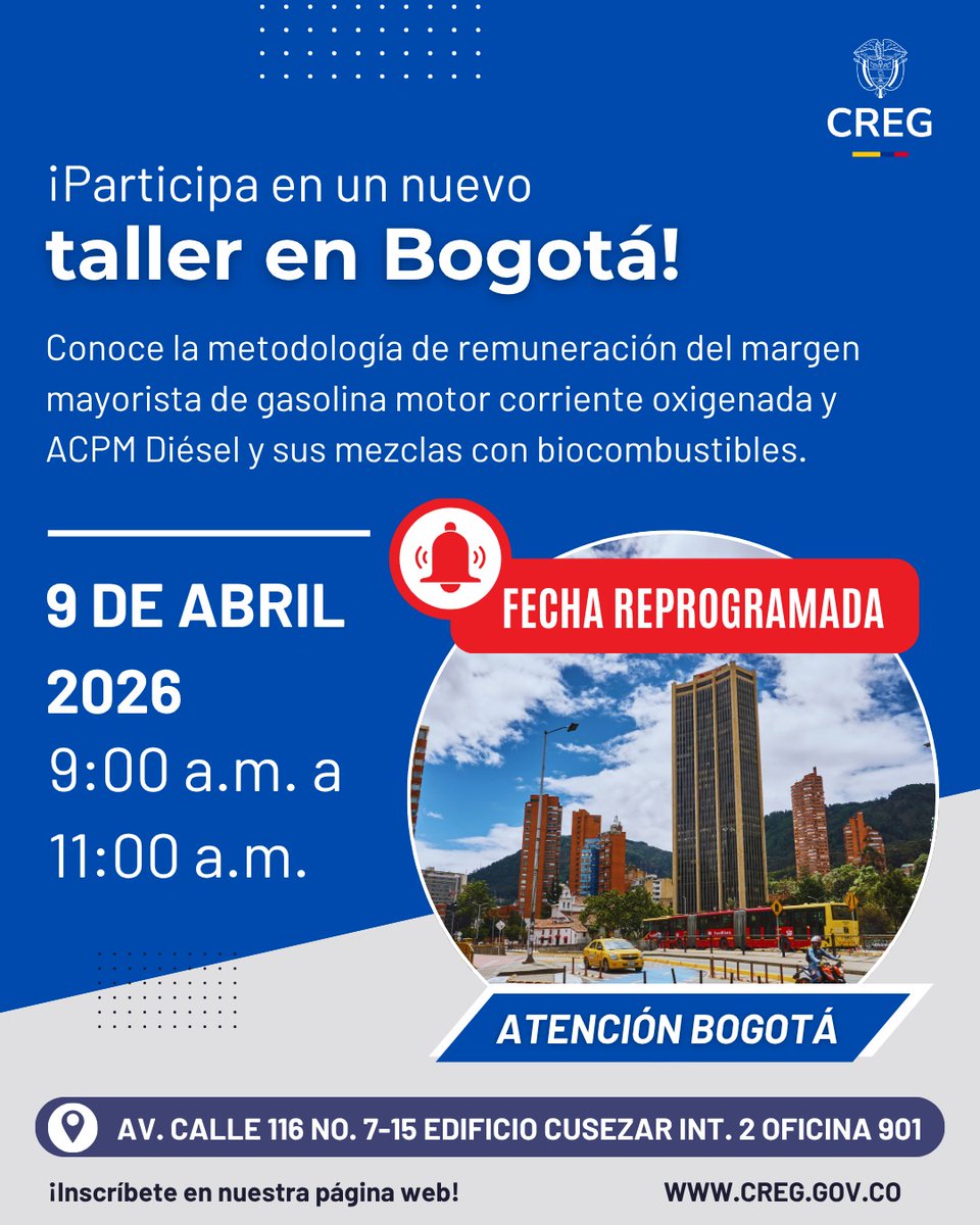 @ComisionCREG tweet media