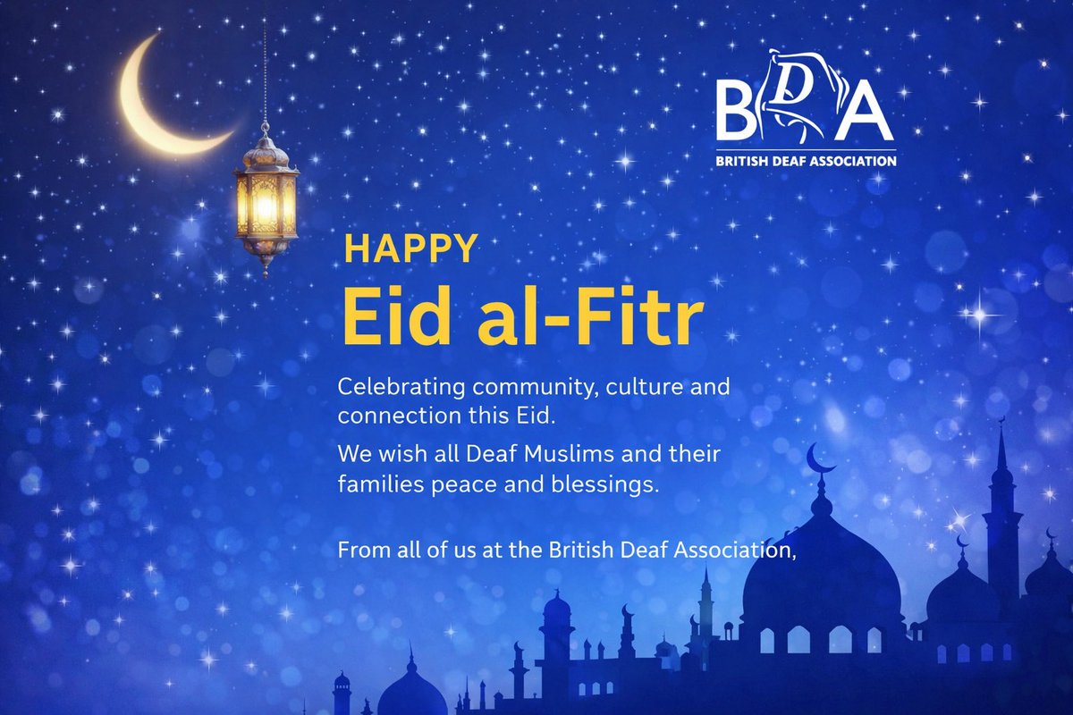 British Deaf Association tweet media