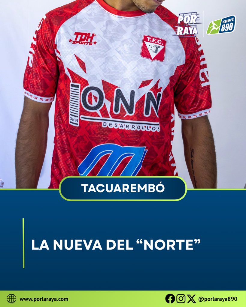 🔴⚪ Asi es la nueva casaca de #Tacuarembo. La cuenta oficial del equipo del norte comentó como podes adquirirla

📞 Numero club para pedir: 099927204
📞 Pedir para vender: 098979395 

💲PRECIOS: 

$1690 general 
$1500 socio regular 
$1250 socio oro 
$1000 socio platino 

📥