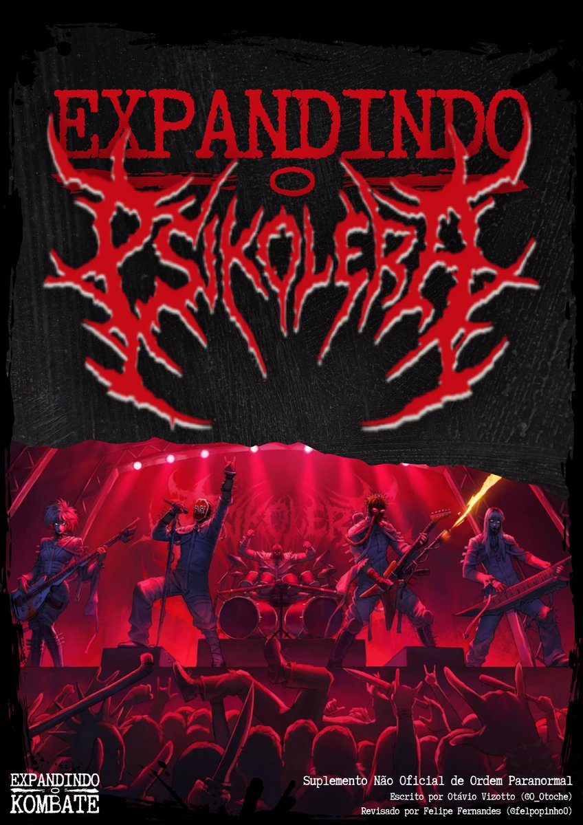🚨| VOLUME ESPECIAL - EXPANDINDO O PSIKOLERA | ☠️

VAMO PORRA, HOJE É DIA DE PSIKOLERA CARALHOOOOO

SÃO 5 NOVAS TRILHAS, UMA PRA CADA MEMBRO PORRAAAA

#EoK