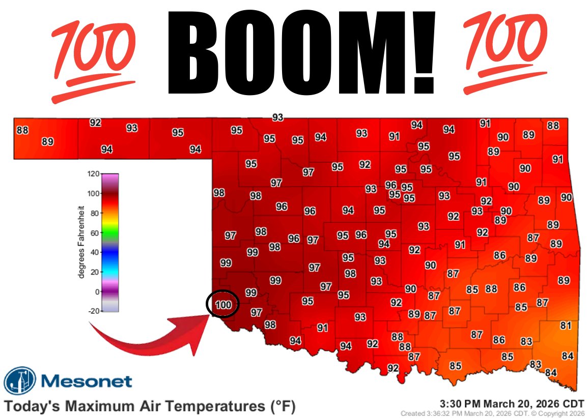 Oklahoma Mesonet tweet media
